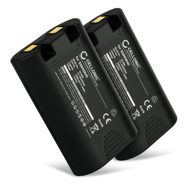 2x Batteria sostitutiva S0895840,W002856 per stampante DYMO LabelManager 360D, 420P, Rhino 4200, 5200, 3M PL200 ricambio da 1600mAh stampa portatile di foto etichette