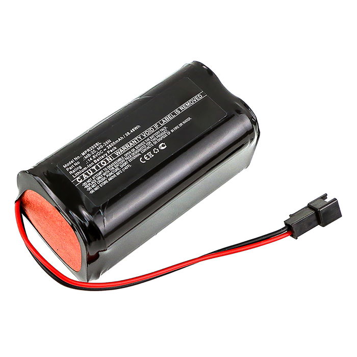 Batteria di ricambio per Mipro MA-101B, Cambio batteria potente per cassa bluetooth speaker, box compatibile garantita 3 anni