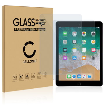 2x CELLONIC Screen Protector for Apple iPad Air 2 / iPad Pro 9.7" / iPad 5 / iPad 6 Tablet Screen Cover Film - 2.5D 0,33mm Full Glue 9H Tempered Glass Display Screen Guard Crystal Clear