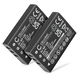 2x Batteria 1700mAh
