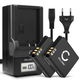 2x Batteria 1100mAh + Caricabatteria