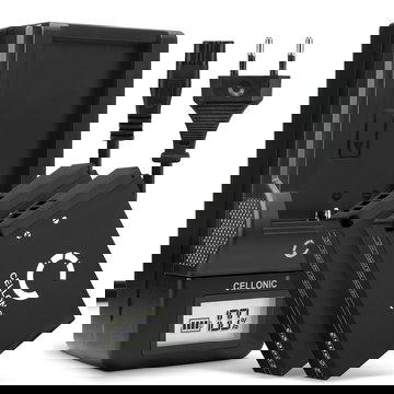 2x Batteria per Canon EOS M50, EOS M100, EOS 100D, PowerShot SX70 HS - LP-E12 820mAh + Caricabatteria LC-E12 di Ricambio sostituzione scorta