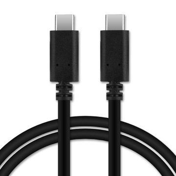 USB Data Cable for Acer Spin 5 / Spin 7 / Swift 7 / Chromebook 14 / R13 Laptops / Notebooks 1,0m Fast Charging 3A (PD-60W) Data Transfer Cable USB 3.1 Gen 1 Adapter PVC - Black