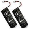 2x Batteria 1350mAh