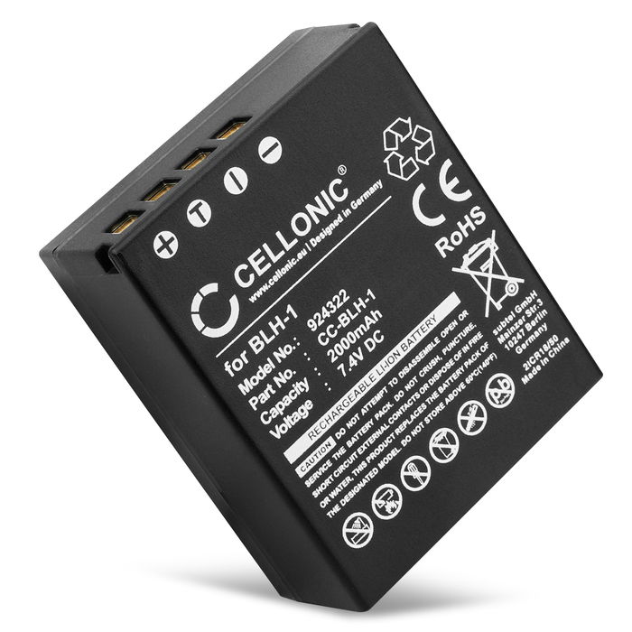 Olympus BLH-1 Batteria marcata CELLONIC, 2000mAh