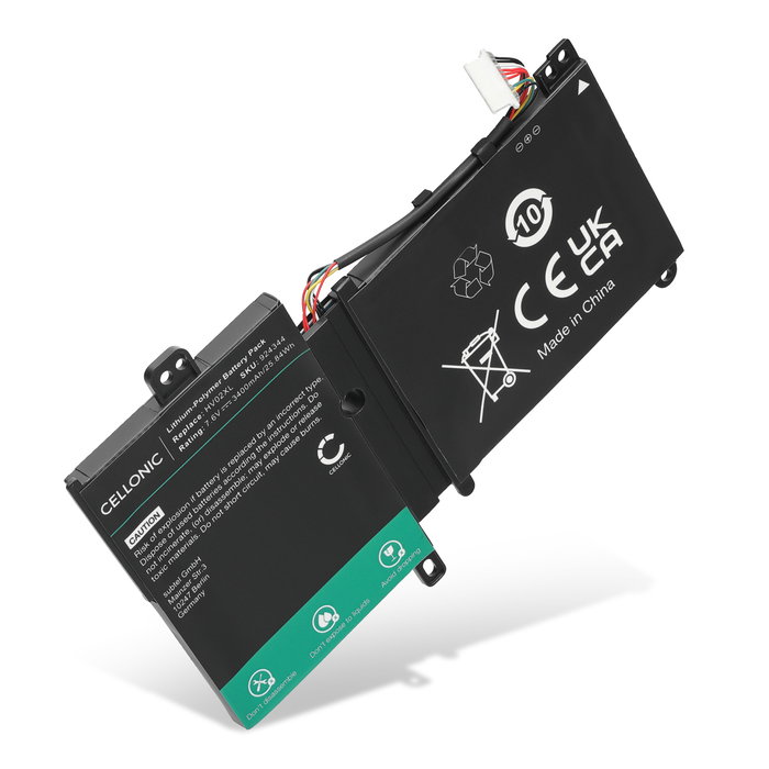 Batteria per portatile HP Pavilion X360 11-K, Pavilion 11 x360 11-F, x360 310 Gen 2, HV02XL, 796219-421, HV02032, TPN-Q164 ricambio per laptop 3400mAh 7.6V 