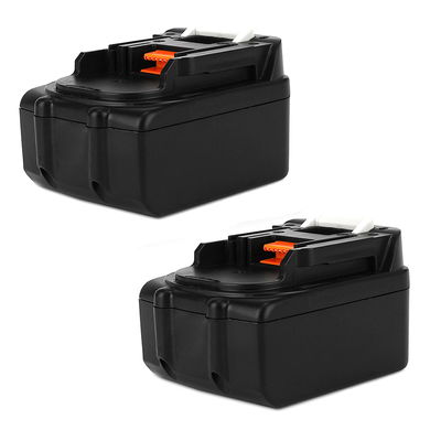 2x Batteria BL1830, BL1840, BL1850 per attrezzo Makita DMR115, DMR112, DDF482RFJ, DUR181Z Affidabile batteria di ricambio da 4Ah ioni di litio senza effetto memoria per utensili Makita