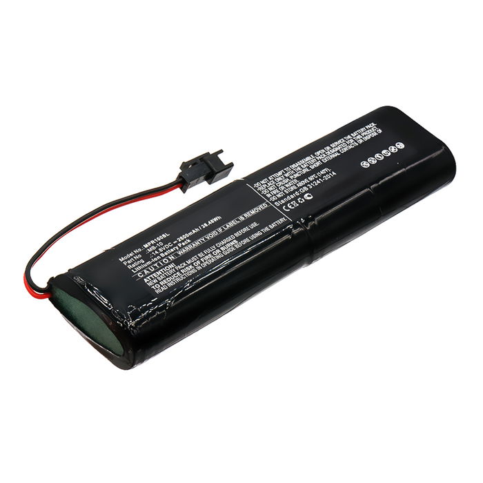 Batteria di ricambio per Mipro MA-100, Cambio batteria potente per cassa bluetooth speaker, box compatibile garantita 3 anni