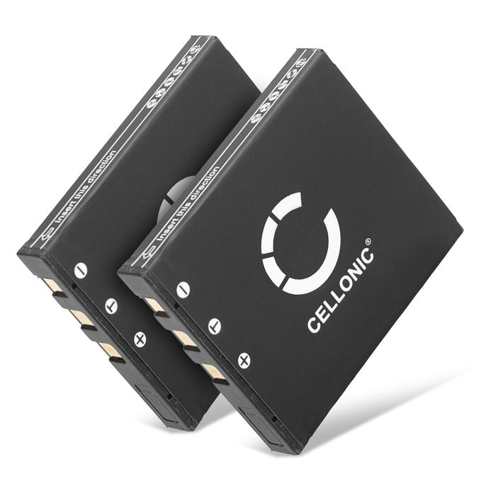 2x Pentax Optio SVi Batteria