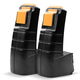 2x Batteria 3300mAh