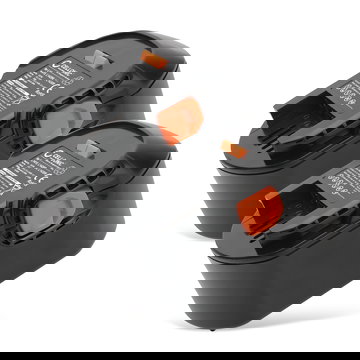 2x Batteria L1414R, L1430R, L1420R,BL414G, B1415R, B1420R per attrezzo AEG BSB14 C, BS 14 C,BS14 G2, BS 14 G2, BS 14 X,BSB 14 G Affidabile batteria di ricambio da 3Ah ioni di litio senza effetto memoria per utensili AEG