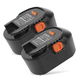 2x Batteria 3000mAh