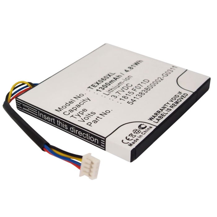 Texas Instruments TI-Nspire Touchpad Batteria marcata subtel, 1300mAh di capacità