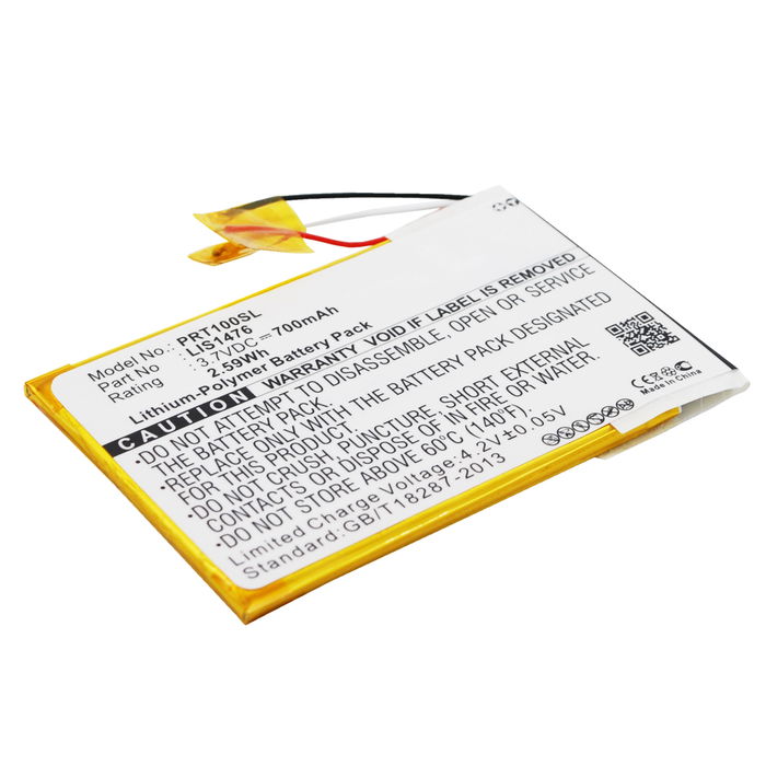 Sony PRS-T2 Batteria della subtel con 700mAh di capacità