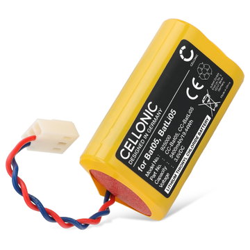 Batteria per DAITEM DP8000, D14000, 700-21F, D14111X, D14621, D8111, D8904, DP8111, DP8111X, DP8211, DP8212, SH144AX, SH146AX, 260-21D, 701-21X, D14111 BatLi05 (5400mAh, 3.6V) di CELLONIC