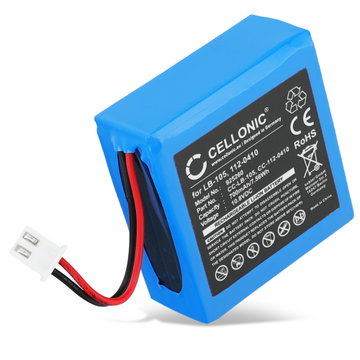 Batteria di ricambio 112-0410, LB-105 per POS Safescan 155i, 135i, 145ix, 165i, 165-S, 185-S, 155-S Affidabile sostituzione da 700mAh 112-0410, LB-105 per terminale di pagamento
