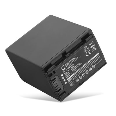 Batteria per Sony HDR CX625, CX250, CX260, CX270, CX410, CX430, CX230, CX220, CX210 NP-FV100 NP-FV30 NP-FV50 NP-FV70 NP-FV90 (3090mAh, 7.2V) marca CELLONIC