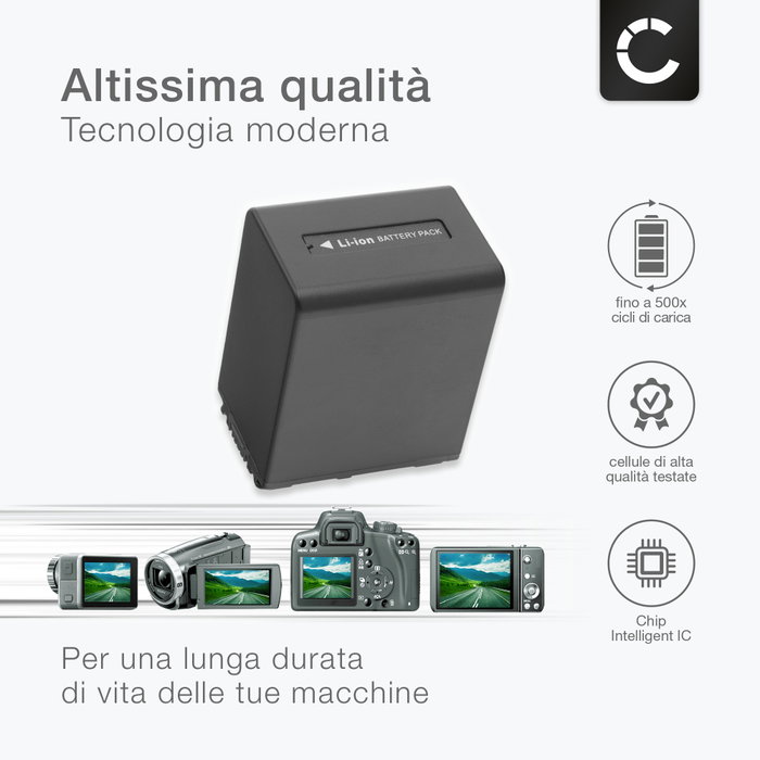 Sony Batterie Li-Ion NP-FV100A pour série V - NPFV100A2.CE Destockage