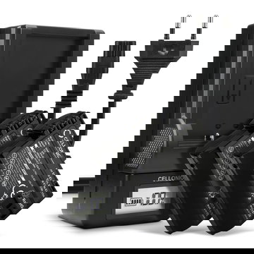 2x Batteria per Nikon D7200 D7000 D7100 D750 D7500 D500 D600 D610 D800 D810 D850 Z6 Z7 - EN-EL15b EN-EL15a 2000mAh + Caricabatteria MH-25 di Ricambio sostituzione scorta