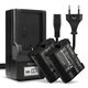 2x Batteria 2000mAh + Caricabatteria