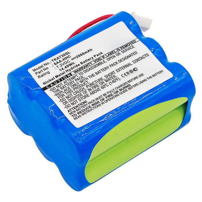 Batteria per TDK Life on Record A73, A73 Boombox 2000mAh marca CELLONIC