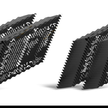 2x Batteria per Olympus OM-D E-M1 Mark II, Olympus OM-D E-M1 Mark III, Olympus OM-D E-M1X 2250mAh , marca CELLONIC, ricambi di lunga durata per macchine fotografiche e videocamere