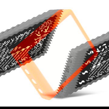 Batteria sostitutiva BA223000, BA223030, FUB6 per telecomando/radiocomando HBC Radiomatic Quadrix, Micron 4, 5, 6, 7, Vector Pro, Keynote Affidabile ricambio da 2000mAh celle dalla lunga durata di vita utile