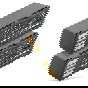 2x Batteria BN-VF808 BN-VF815 BN-VF823 per fotocamera JVC GY-HM100 GS-TD1 GZ-MG120 -MG130 -MG275 -MG330 -MG340 -MG465 -MG530 GZ-HD7 GZ-MS95 Affidabile ricambio da 2250mAh, marca subtel