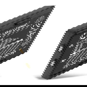 Batteria sostitutiva HE520, HT-02, FBH900, 68300530 per telecomando/radiocomando Hetronic Nova, Ergo, FBH300 Affidabile ricambio da 600mAh celle dalla lunga durata di vita utile