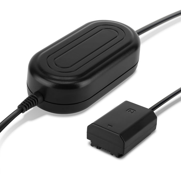 Sony Alpha 7 IV Adattatore di alimentazione per la tua Sony Alpha 7 IV alimenta via corrente di rete la tua fotocamera, evita le fastidiosi interruzio