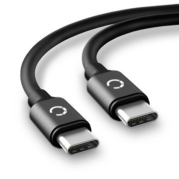 USB C Type C Phone Charger Cable for Samsung Galaxy S24, S23, S22, S21, S20, S20 FE, S10, S9, Plus, Ultra 2m Fast Charging 3A Smartphone Data Cable PVC Black