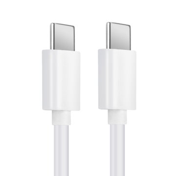 USB Data Cable for HP Elite x2 1012 / EliteBook 840 / EliteBook 1040 G4 / Folio G1 / Spectre 13 Laptops / Notebooks 1m Fast Charging 3A (PD 60W) Data Transfer Cable USB 3.1 Gen 1 Adapter PVC - White