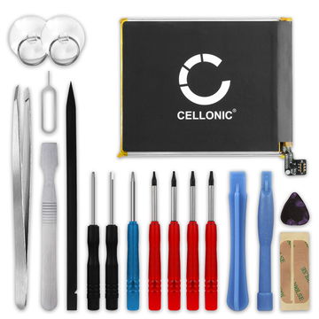 Batteria CELLONIC BLP685 per OnePlus 6T Ricambio da 3600mAh + Set di strumento Sostituzione facile con utensili adatti e duraturi