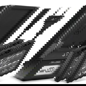 2x Batteria per Panasonic Lumix DMC-FZ10 DMC-FZ20 DMC-FZ5 -FZ1 -FZ15 -FZ2 -FZ3 DMC-FC20 - CGA-S002e CGA-S002e-1B CGR-S002 DMW-BM7 700mAh + Caricabatteria di Ricambio sostituzione scorta