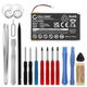 1x Batteria 1500mAh + attrezzi