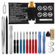 1x Batteria 7200mAh + attrezzi