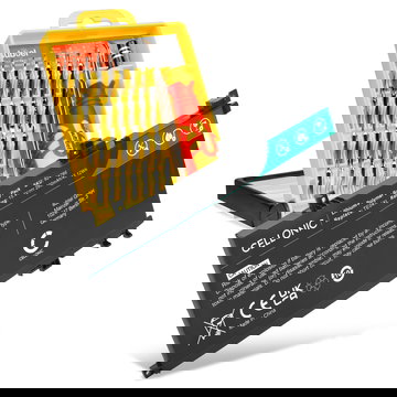 Batteria per portatile HP Omen 15-ax200, ax201, ax202, ax203, ax204, ax205, Pavilion 15-bc200, TE04XL ricambio per laptop 2800mAh 15.4V + Set di strumento