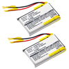 2x Batteria 250mAh