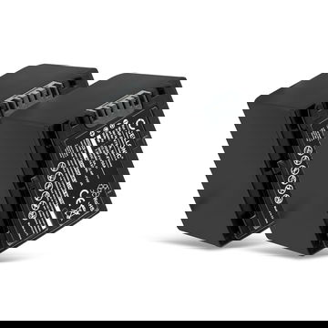 2x Batteria NP-FV50 per fotocamera Sony FDR-AX100 FDR-AX53 FDR-AX700 HXR-NX80 HDR-CX625 CX450 CX900 CX680 HDR-PJ675 NEX-VG20 Affidabile ricambio da 2050mAh, marca CELLONIC