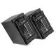 2x Battery (7800mAh, 7.4V)