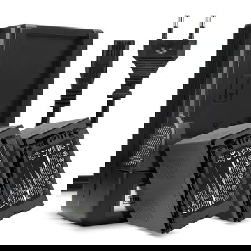 2x Batteria VW-VBD58 VW-VBD29 + Caricabatteria per Panasonic HC-X1 HC-X1000 HC-MDH3 CELLONIC