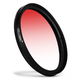 Ø 62mm Filtro Graduato Rosso