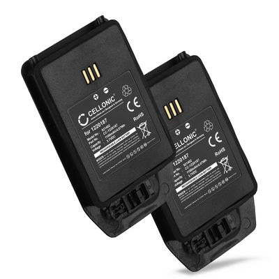 2x Batteria CELLONIC 1220187 per telefono Ascom D81, Avaya DECT 3749, Aastra DT413 Ricambio affidabile da 1100mAh per il tuo fisso/cordless