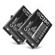 2x Batteria 600mAh