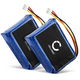 2x Battery (2500mAh, 7.4V)