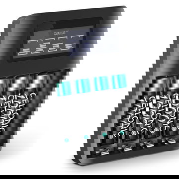 4x Battery for Siemens Gigaset A400 A415 A415A A580 A585 / C300 C430 C430A C475 C530 C530A / S810 S850 S850A / CL660HX CL660 / E290 E630 - 4x 1000mAh AAA Battery Replacement + Charger Cordless Phone DECT IP