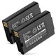 2x Batteria 1800mAh