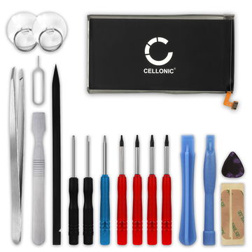 Batteria CELLONIC EB-BG973ABU per Samsung Galaxy S10 (SM-G973) Ricambio da 3300mAh + Set di strumento Sostituzione facile con utensili adatti e duraturi