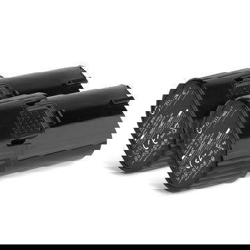 2x Batteria BL7010, 194355-4, 194356-2, BL 7015 per attrezzo Makita DF012DSE, GN900SE, DF010D, TD020D, DF012, DF012 Affidabile batteria di ricambio da 1500mAh ioni di litio senza effetto memoria per utensili