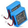 2x Batteria 700mAh